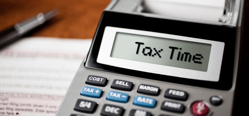 Tax Time Calculator Photo