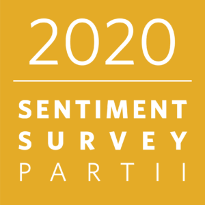 2020 Sentiment Survey Part II Graphic