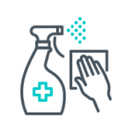 Clean environment icon graphic