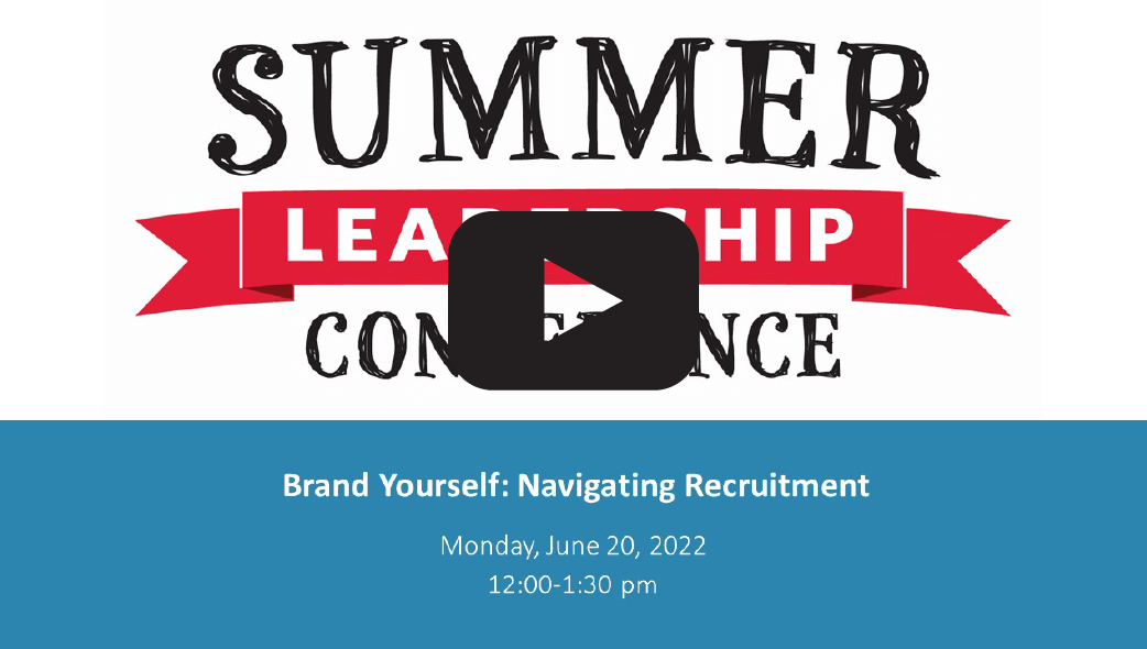 Summer Leadership Conference Replay Session Graphic
