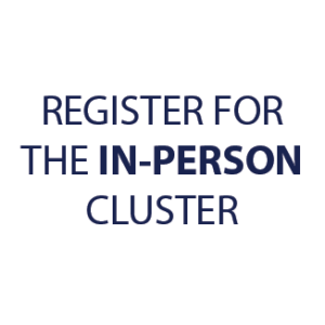 Register for the in-person cluster graphic