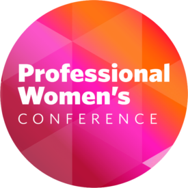 Professional Women's Conference Circle Icon